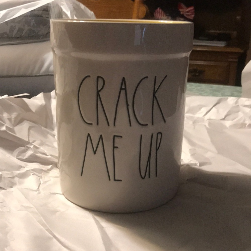 “Crack Me Up” crock - Rae Dunn
